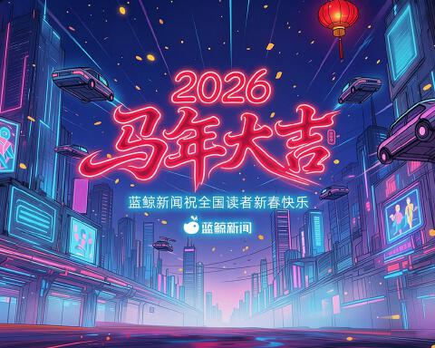 “顶流”机器人拜年啦！蓝鲸新闻祝全国读者、媒体朋友2026新春快乐、马年大吉